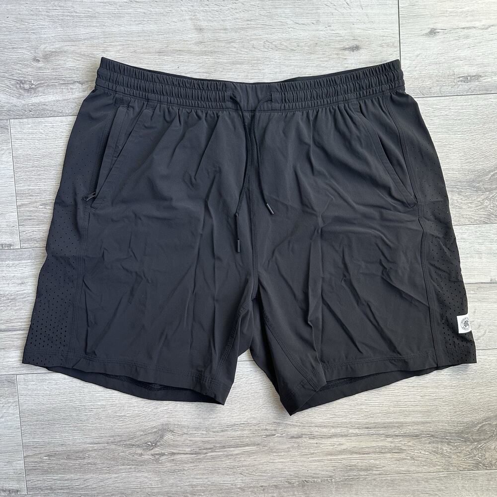 Reigning Champ Navy 4-Way Stretch Training Shorts 7" XL Nylon Standard $78